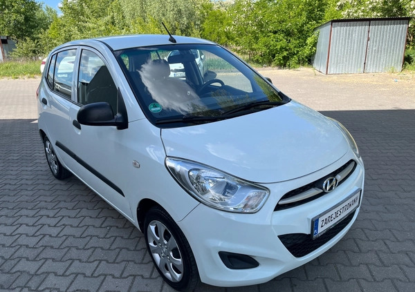 Hyundai i10 cena 14800 przebieg: 148000, rok produkcji 2012 z Płock małe 232